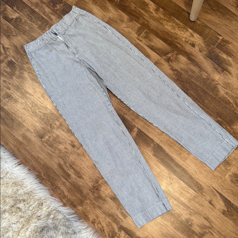 Brandy Melville Pinstriped Straight Leg Pants